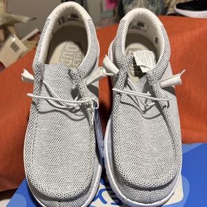 Hey Dude Gray Women's Flats